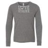 3513Y Youth Extra Soft Tri-blend Long Sleeve Thumbnail